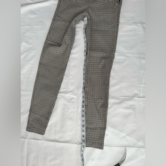 Zara Women Hi Rise Legging Plaid Side Zip Dress Pants Brown Size S NWT - Picture 15 of 15